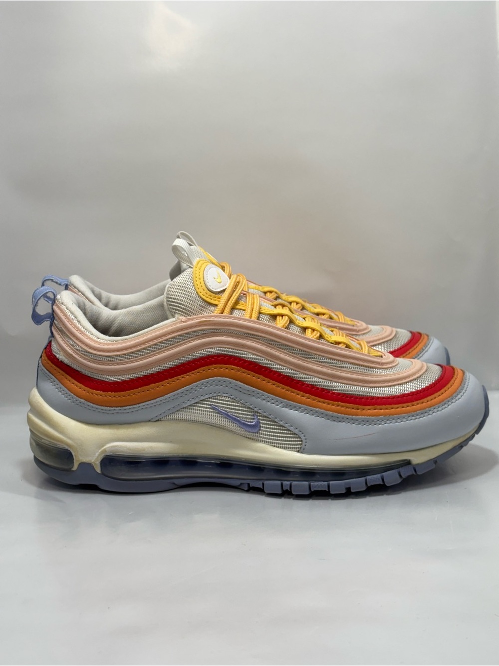 Nike Air Max 97 Women’s Size 8 Grey Light Thistle Running Athletic Shoes CW5588 - Picture 4 of 16